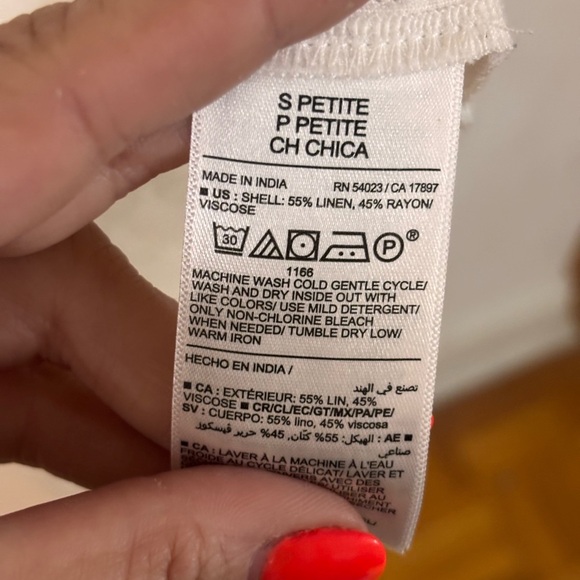 Old Navy Cream Collared Shirt - Picture 7 of 7